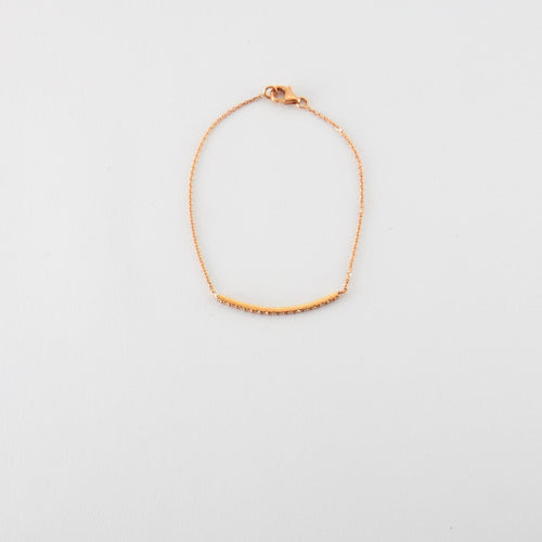 Bracelet Bracelet en or rose & diamants 58 Facettes