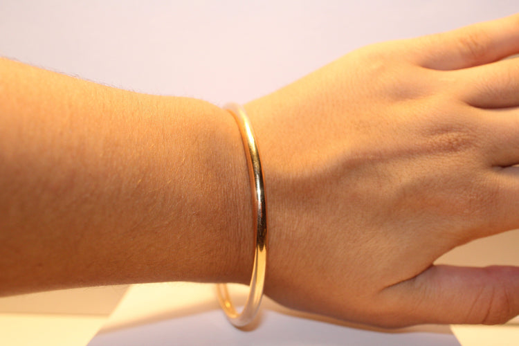 Bracelet Bracelet Jonc Or rose 58 Facettes 11370