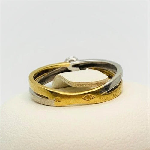 Bague Bague Solitaire 2 ors 0,15cts 58 Facettes 20400000368