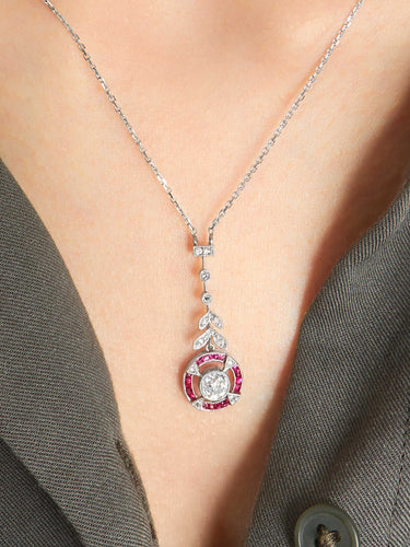 Collier Collier Art Déco diamant 58 Facettes