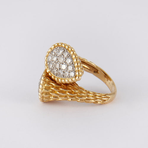 Bague 54 Boucheron - Bague Serpent Bohème Grand modèle Diamants 58 Facettes