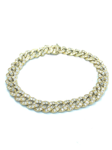 Bracelet Bracelet FRED Or jaune & diamants 58 Facettes