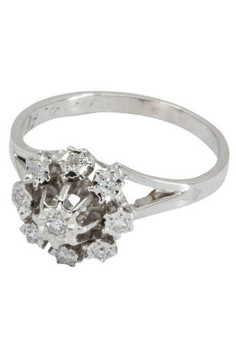 Bague BAGUE MARGUERITE DIAMANTS 58 Facettes 045181