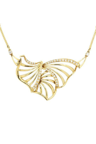 Collier COLLIER MODERNE DIAMANTS 58 Facettes 044231