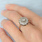 Bague 53 Bague Marguerite Diamants 58 Facettes