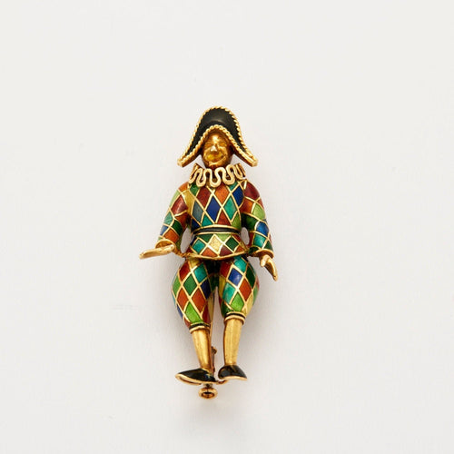 Broche Broche Arlequin Email 58 Facettes 230901