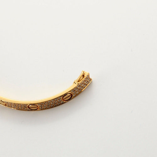 Bracelet CARTIER – Bracelet LOVE Pavage Diamants 58 Facettes