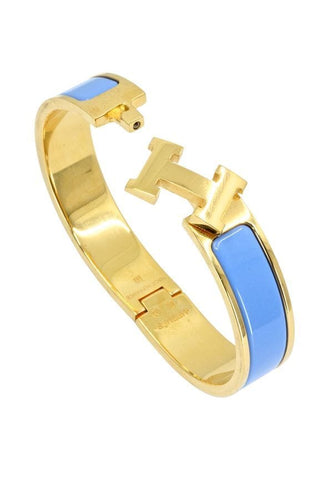 Bracelet BRACELET "CLIC H" HERMÈS 58 Facettes 040021