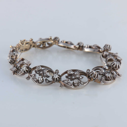 Bracelet Bracelet Napoléon III diamants 58 Facettes