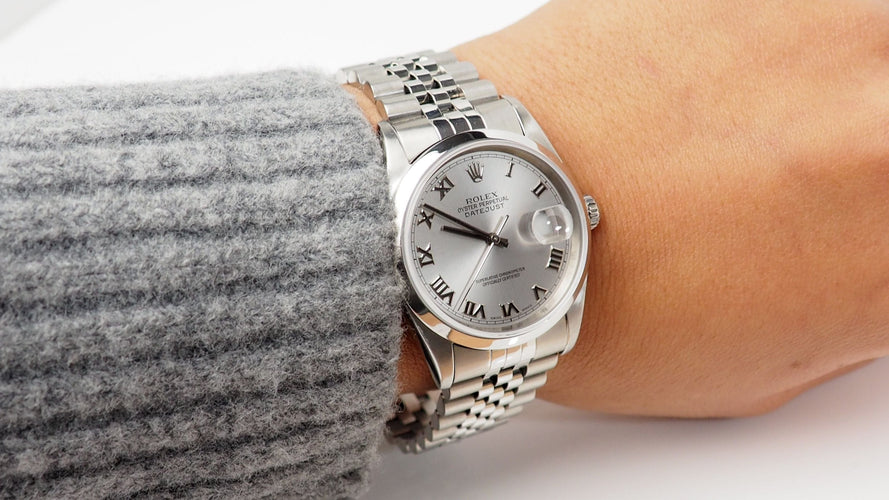 Montre Rolex - Montre DateJust 36mm acier 58 Facettes 32548