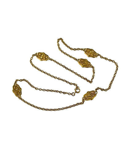 Collier Chaine Art Nouveau émaillée 58 Facettes