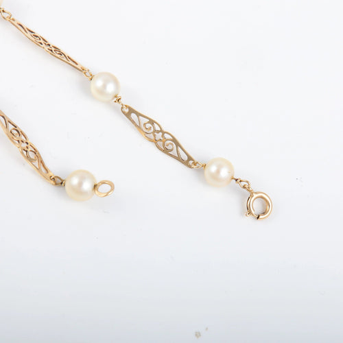 Collier Sautoir Perles 58 Facettes JE467