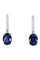 Boucles d'oreilles BOUCLES D'OREILLES SAPHIRS ET DIAMANTS 58 Facettes 056151