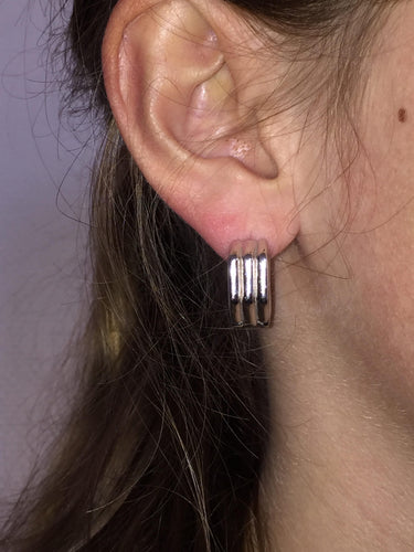 Boucles d'oreilles CHIMENTO - Boucles d'oreilles Vintage Or Blanc 58 Facettes 296