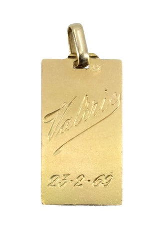 Pendentif MÉDAILLE VIERGE 58 Facettes 045241