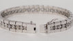 Bracelet 17cm Bracelet rivière ancien en or blanc et diamants 58 Facettes 32319