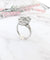 Bague 61.5 Bague Ancienne Diamants Or Blanc 58 Facettes AA 1552