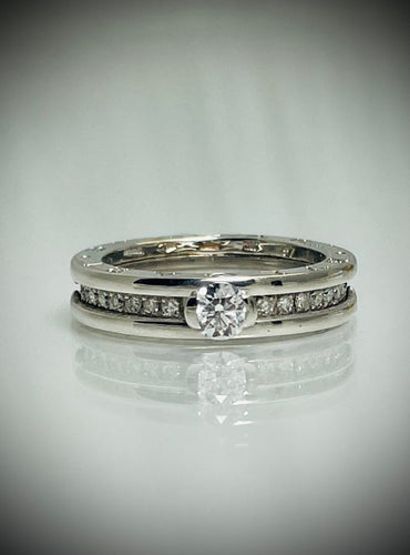 Bague Alliance Diamants Bulgari 58 Facettes