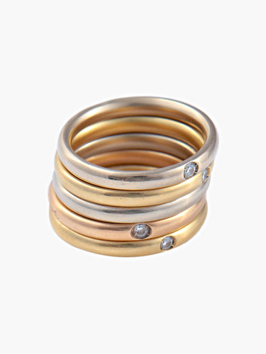 Bague Set de 5 bagues POMELLATO Lucciole 58 Facettes