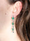 Boucles d'oreilles Pendants d'oreilles Emeraudes Diamants 58 Facettes