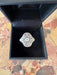 Bague Bague Art Déco Diamants Platine Or Jaune 18 Carats 58 Facettes BD187