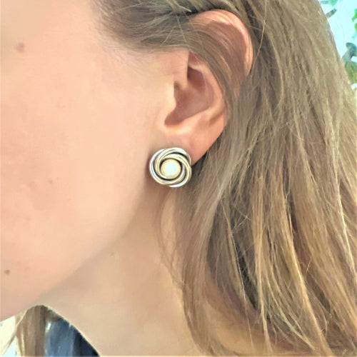 Boucles d'oreilles Boucles d'Oreilles Perles de Culture Or blanc 58 Facettes 20400000679