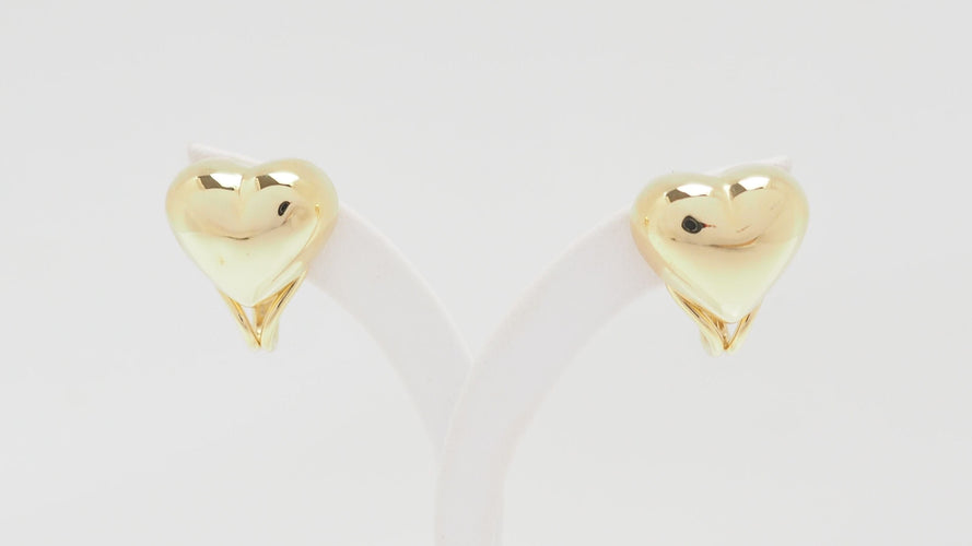 Boucles d'oreilles 4.5cm Boucles d'oreilles en or jaune et tourmalines 58 Facettes 32263