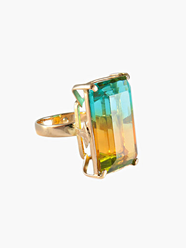 Bague Bague Or Jaune 58 Facettes