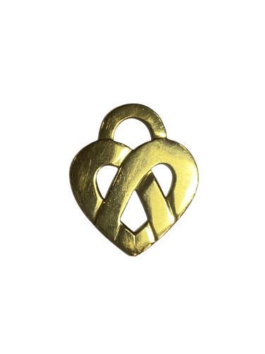 Pendentif PENDENTIF POIRAY COEUR ENTRELACE 58 Facettes