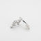 Boucles d'oreilles Boucles d'oreilles, or gris, diamants 58 Facettes HS7269