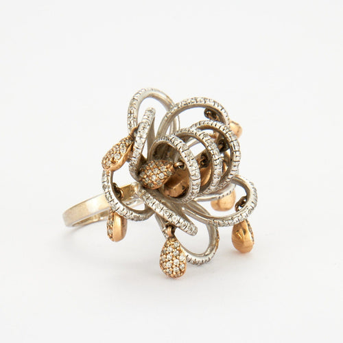 Bague 52 Bague 2 Ors, diamants 58 Facettes