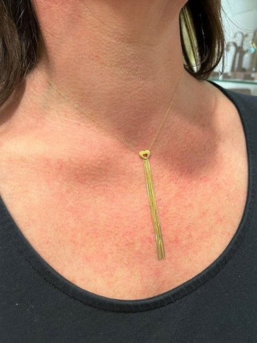 Collier COLLIER MODERNE COEUR 58 Facettes 058761