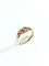 Bague 58.5 Bague or diamants Rubis 58 Facettes
