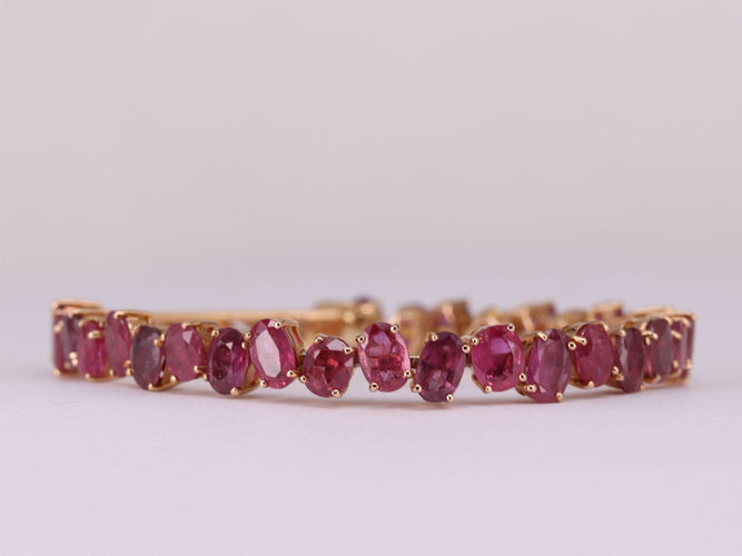 Bracelet Bracelet Rubis Diamants 58 Facettes P3