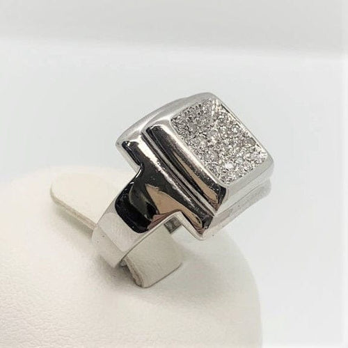 Bague Bague Or Blanc, Diamants 58 Facettes 20400000496/LC