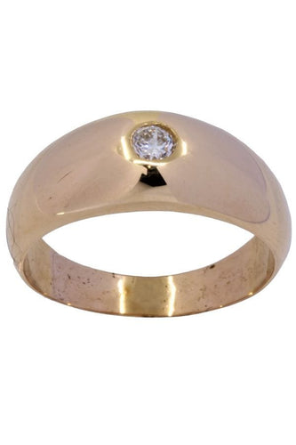 Bague 54 BAGUE JONC ANGLAIS DIAMANT 58 Facettes 056131