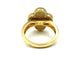 Bague 50 VAN CLEEF & ARPELS. Bague Alhambra vintage or, nacre et diamant 58 Facettes