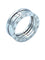 Bague BVLGARI. Bague B.Zéro 1 or blanc 18K 58 Facettes