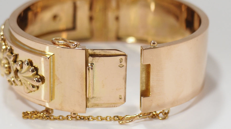 Bracelet Bracelet esclave en or jaune 58 Facettes 31815