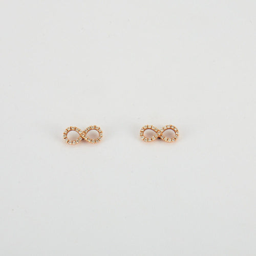 Boucles d'oreilles Boucles d'oreilles en Or rose  & diamants 58 Facettes