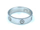 Bague CARTIER. Collection Love, bague or blanc 58 Facettes