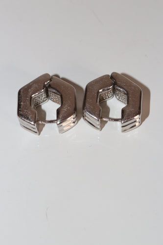 Boucles d'oreilles CHIMENTO - Boucles d'oreilles Vintage Or Blanc 58 Facettes 296