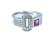 Bague 57 PIAGET - bague, saphir rose et diamants 58 Facettes