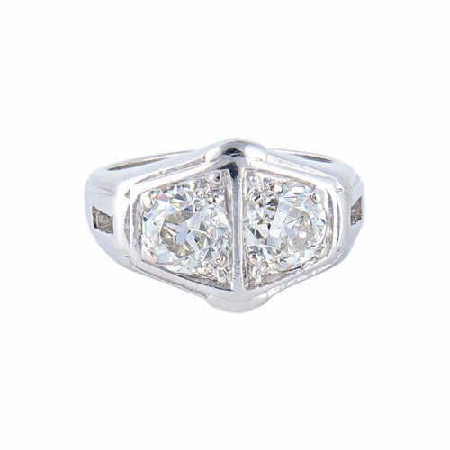 Bague 47 Bague duo Diamants 58 Facettes