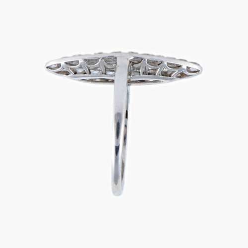 Bague 54 Bague Marquise Diamants 58 Facettes