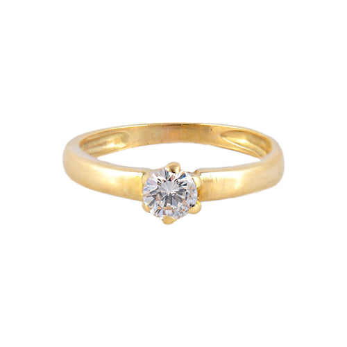 Bague 50 Bague Solitaire 0.35ct 58 Facettes