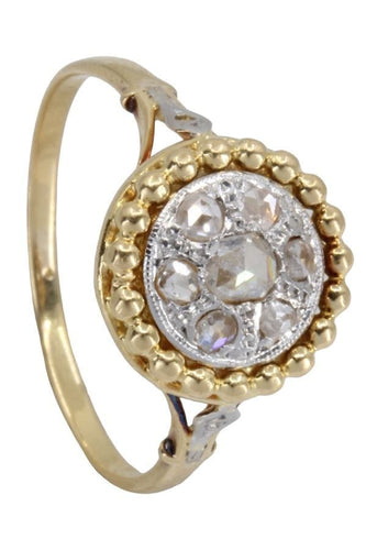 Bague BAGUE ART DÉCO DIAMANTS 58 Facettes 058971