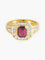 Bague 48 Bague Grenat et Diamants 58 Facettes