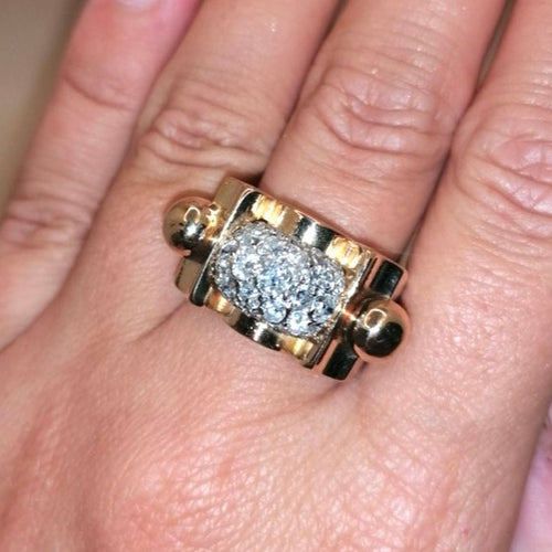 Bague Bague Tank 58 Facettes 2548