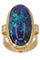 Bague 53 BAGUE OPALE MODERNE 58 Facettes 070991